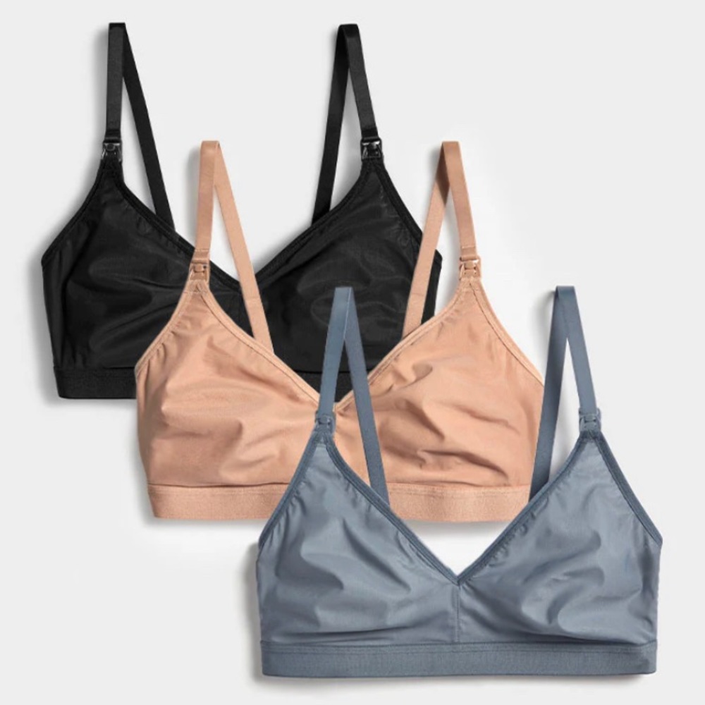 Negative Underwear Silky Nursing Bra 3 Pack Size 5